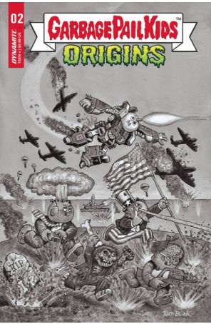 Garbage Pail Kids: Origins 2G published by Dynamite with cover art by Tom Bunk