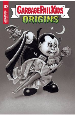 Garbage Pail Kids: Origins 2N published by Dynamite with cover art by John Pound