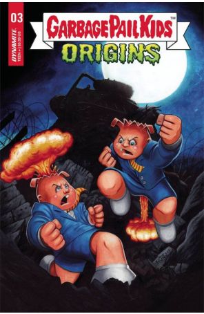 Garbage Pail Kids: Origins 3C published by Dynamite with cover art by Frank Kadar