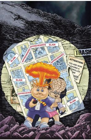 Garbage Pail Kids: Origins 3M published by Dynamite with cover art by Ken Haeser