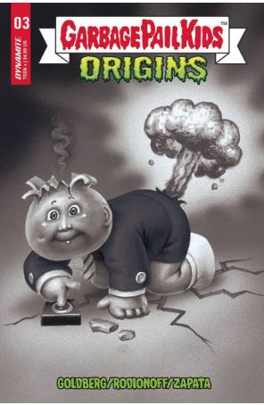 Garbage Pail Kids: Origins 3N published by Dynamite with cover art by John Pound