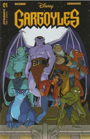 Gargoyles (Dynamite) 1B published by Dynamite with cover art by Amanda Conner