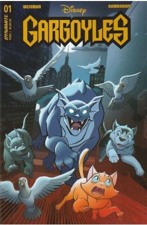 Gargoyles (Dynamite) 1F published by Dynamite with cover art by Tony Fleecs