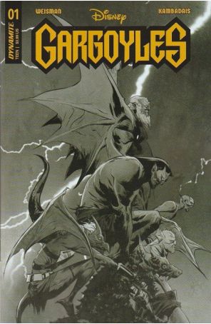 Gargoyles (Dynamite) 1ZE published by Dynamite with cover art by Jae Lee