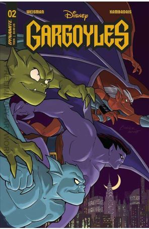 Gargoyles (Dynamite) 2B published by Dynamite with cover art by Amanda Conner