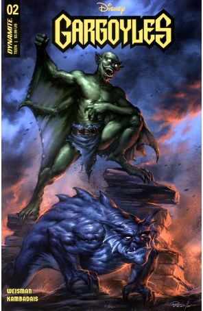 Gargoyles (Dynamite) 2C published by Dynamite with cover art by Lucio Parrillo