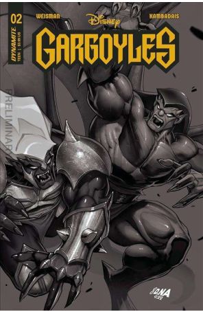 Gargoyles (Dynamite) 2I published by Dynamite with cover art by David Nakayama