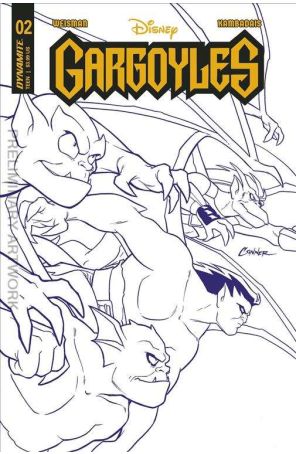 Gargoyles (Dynamite) 2J published by Dynamite with cover art by Amanda Conner