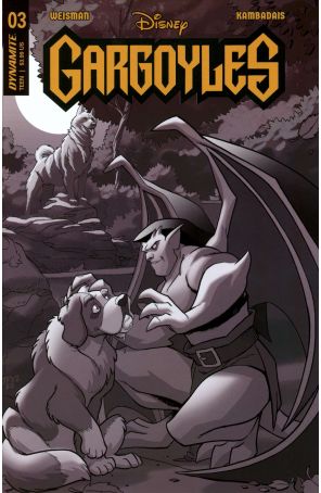 Gargoyles (Dynamite) 3X published by Dynamite with cover art by Tony Fleecs and Trish Forstner
