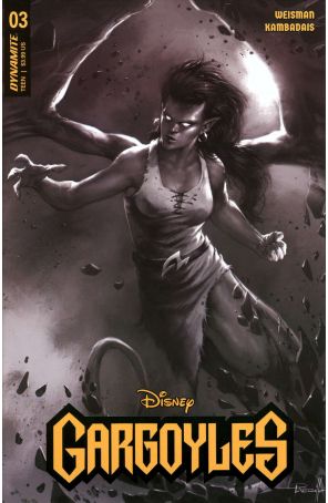 Gargoyles (Dynamite) 3Z published by Dynamite with cover art by Lucio Parrillo
