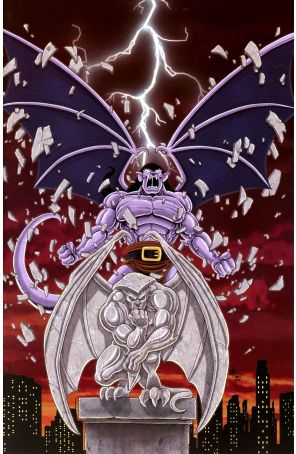 Gargoyles (Dynamite) 3ZC published by Dynamite with cover art by Ken Haeser