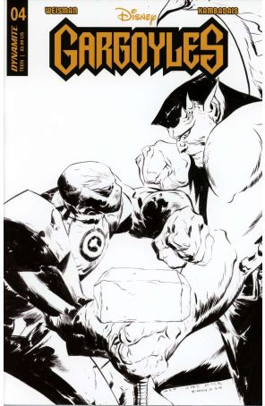 Gargoyles (Dynamite) 4W published by Dynamite with cover art by Jae Lee