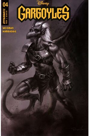 Gargoyles (Dynamite) 4X published by Dynamite with cover art by Lucio Parrillo