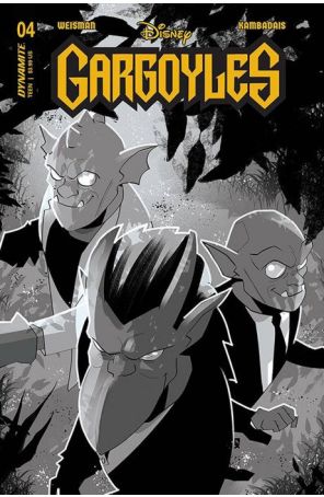 Gargoyles (Dynamite) 4Y published by Dynamite with cover art by Lucio Parrillo