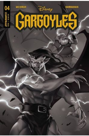 Gargoyles (Dynamite) 4Z published by Dynamite with cover art by Lesley Li