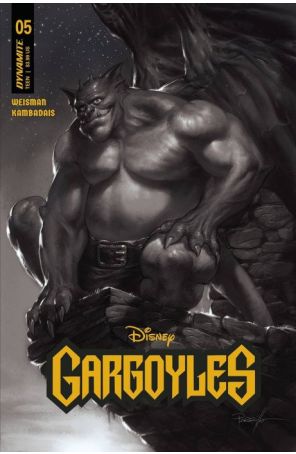 Gargoyles (Dynamite) 5Z published by Dynamite with cover art by Lucio Parrillo