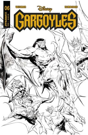 Gargoyles (Dynamite) 6U published by Dynamite with cover art by Jae Lee