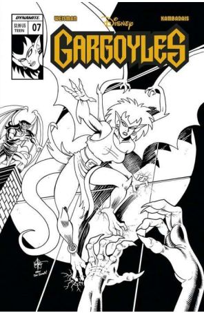 Gargoyles (Dynamite) 7T published by Dynamite with cover art by Ken Haeser