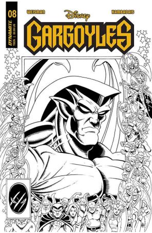 Gargoyles (Dynamite) 8S published by Dynamite with cover art by Ken Haeser
