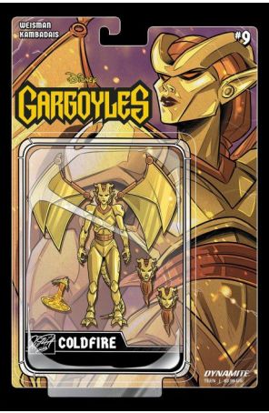Gargoyles (Dynamite) 9F published by Dynamite with cover art by Tony Fleecs