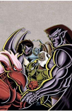 Gargoyles (Dynamite) 9X published by Dynamite with cover art by Ken Haeser
