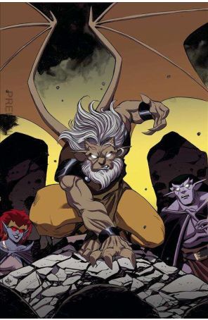 Gargoyles: Dark Ages 1N published by Dynamite with cover art by Drew Moss