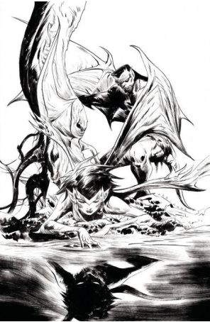Gargoyles: Dark Ages 1O published by Dynamite with cover art by Jae Lee