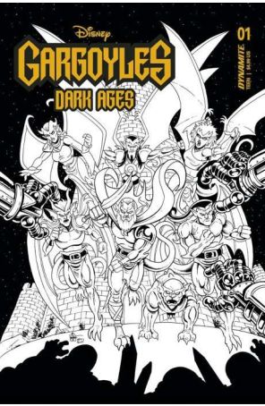 Gargoyles: Dark Ages 1Z published by Dynamite with cover art by Ken Haeser