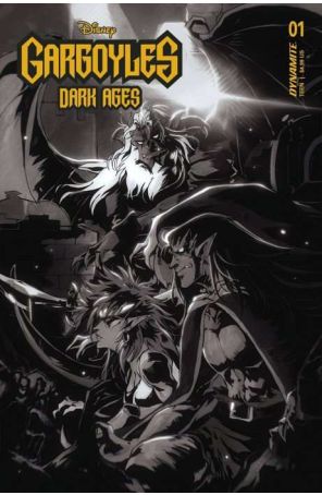 Gargoyles: Dark Ages 1ZB published by Dynamite with cover art by Kenya Danino