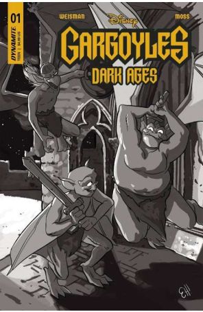 Gargoyles: Dark Ages 1ZC published by Dynamite with cover art by Ericka Henderson