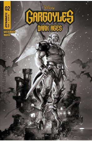 Gargoyles: Dark Ages 2H published by Dynamite with cover art by Clayton Crain