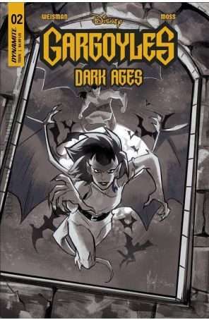 Gargoyles: Dark Ages 2K published by Dynamite with cover art by Mirka Andolfo