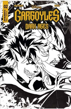 Gargoyles: Dark Ages 2L published by Dynamite with cover art by Kenya Danino