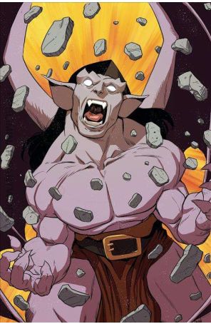 Gargoyles: Dark Ages 4I published by Dynamite with cover art by Drew Moss