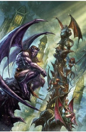 Gargoyles: Dark Ages 6L published by Dynamite with cover art by Alan Quah