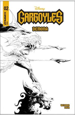 Gargoyles: Demona 2K published by Dynamite with cover art by Jae Lee and June Chung