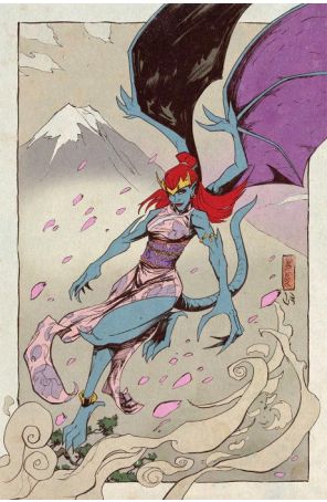 Gargoyles: Demona 5H published by Dynamite with cover art by David Cousens