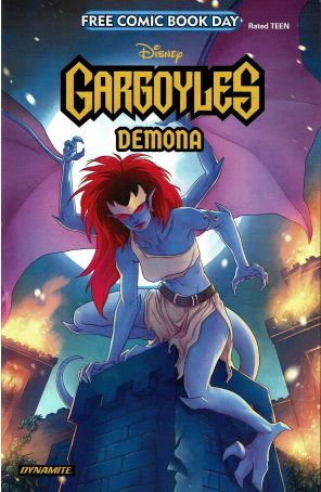 Gargoyles: Demona FCBD 2025 published by Dynamite with cover art by Meghan Hetrick