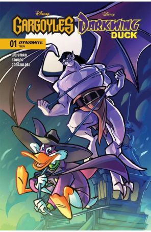 Gargoyles/Darkwing Duck 1A published by Dynamite with cover art by Tad Stones