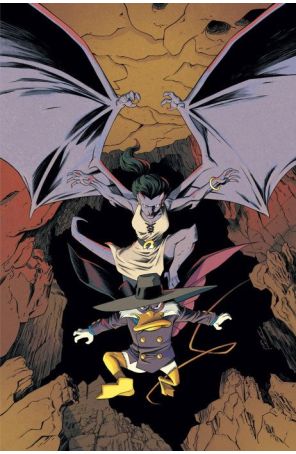 Gargoyles/Darkwing Duck 1K published by Dynamite with cover art by Declan Shalvey
