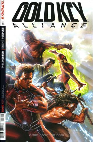 Gold Key: Alliance 1A published by Dynamite with cover art by Felipe Massafera