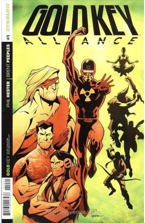 Gold Key: Alliance 1B published by Dynamite with cover art by Phil Hester