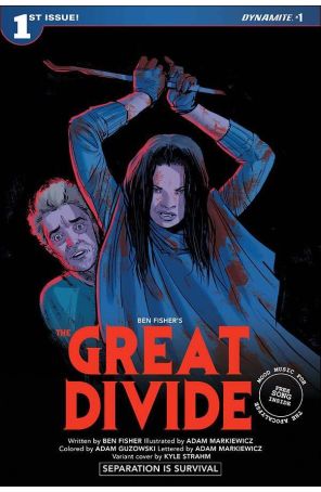 The Great Divide 1C published by Dynamite with cover art by Kyle Strahm
