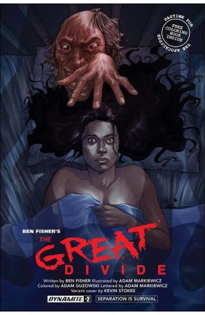 The Great Divide 2B published by Dynamite with cover art by Kevin Stokes