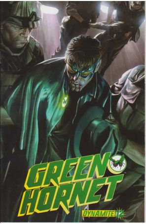 Green Hornet (Dynamite) 12A published by Dynamite with cover art by Alex Ross