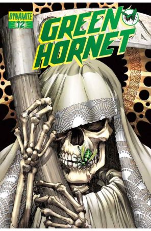 Green Hornet (Dynamite) 12C published by Dynamite with cover art by Jonathan Lau