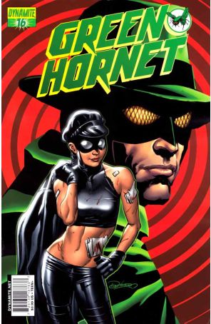 Green Hornet (Dynamite) 16C published by Dynamite with cover art by Brian Denham