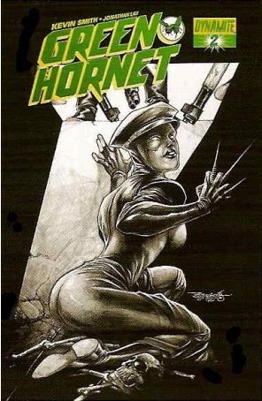 Green Hornet (Dynamite) 2I published by Dynamite with cover art by Stephen Segovia