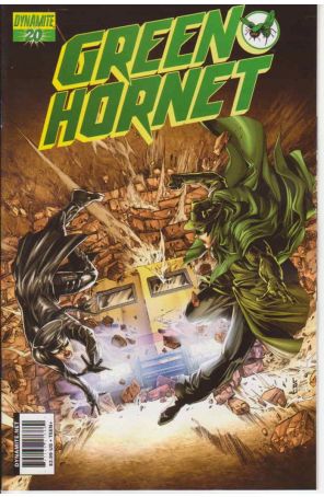 Green Hornet (Dynamite) 20B published by Dynamite with cover art by Jonathan Lau