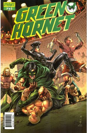 Green Hornet (Dynamite) 21B published by Dynamite with cover art by Jonathan Lau